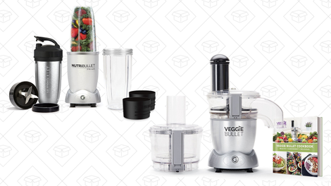 NutriBullet PRIME 12-Piece High-Speed Blender | $60 | AmazonNutriBullet Veggie Bullet | $70 | Amazon